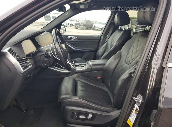 5UXCR4C09P9N44636 2023 BMW X5 Gray Вид панелі приладів