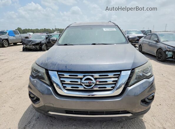 5N1DR2MN9HC649505 2017 NISSAN PATHFINDER Gray Widok z tyłu