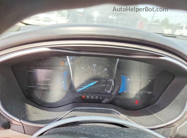 3FA6P0LU1JR197160 2018 FORD FUSION Серый Вид задних сидений