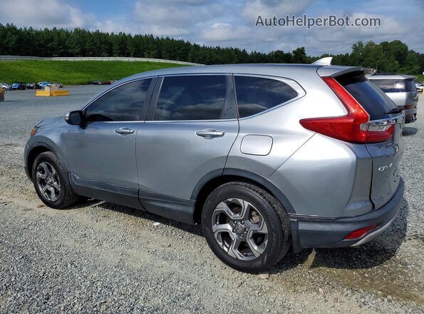 2HKRW2H52JH686712 2018 HONDA CR-V Silver Trasero derecho