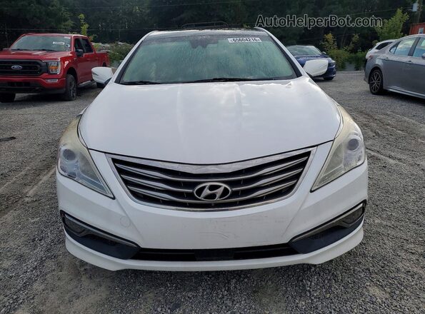 KMHFH4JG2GA504782 2016 HYUNDAI AZERA White Հետևի տեսք