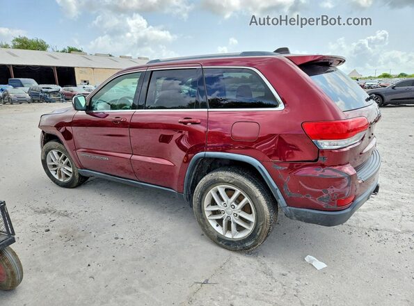 1C4RJEAG2HC637995 2017 JEEP GRAND Темно-бордовый Задняя правая четверть