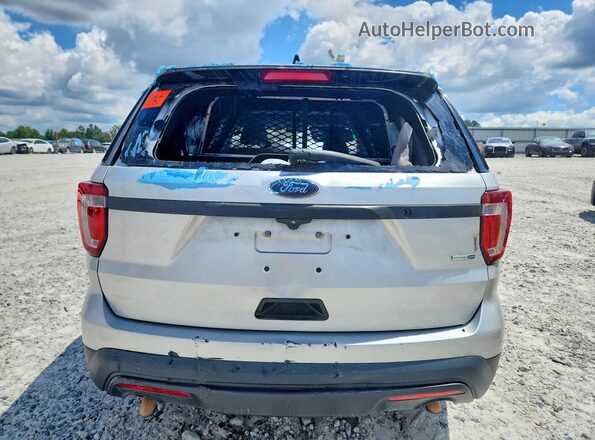 1FM5K8AR0HGE13563 2017 FORD EXPLORER Silver Вид салону спереду