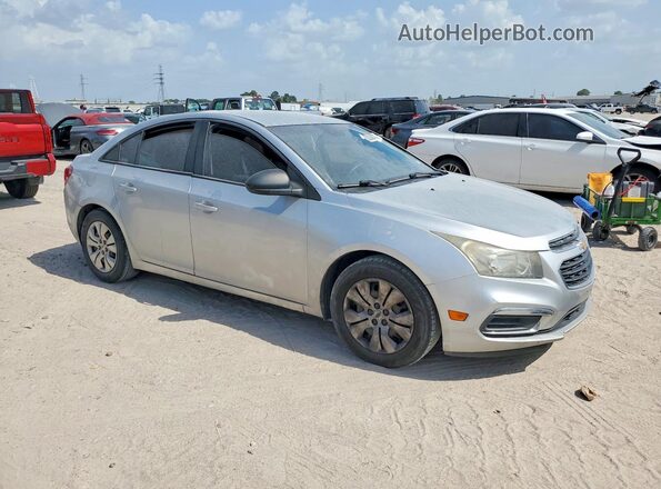 1G1PC5SH4G7152993 2016 CHEVROLET CRUZE Silver Rear view