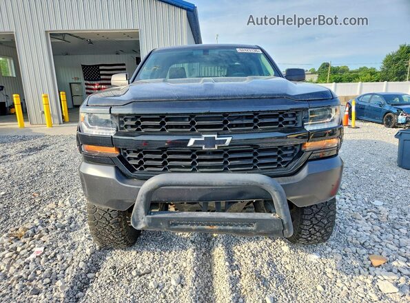 1GCVKNEC3HZ316077 2017 CHEVROLET SILVERADO Black Vista trasera