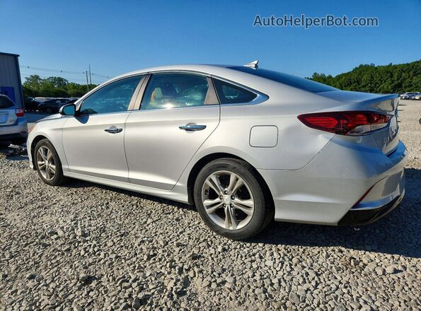 5NPE34AF5JH606485 2018 HYUNDAI SONATA Silver Rear right