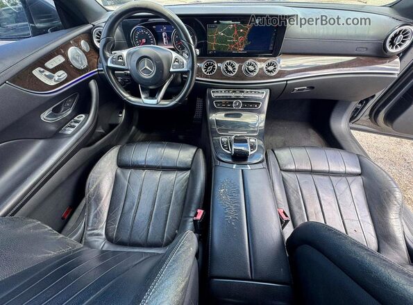 WDD1J6FBXJF010617 2018 MERCEDES-BENZ E-CLASS Черный Вид задних сидений