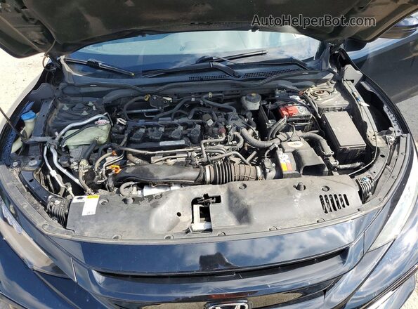 SHHFK7H98JU407937 2018 HONDA CIVIC Black Engine compartment view
