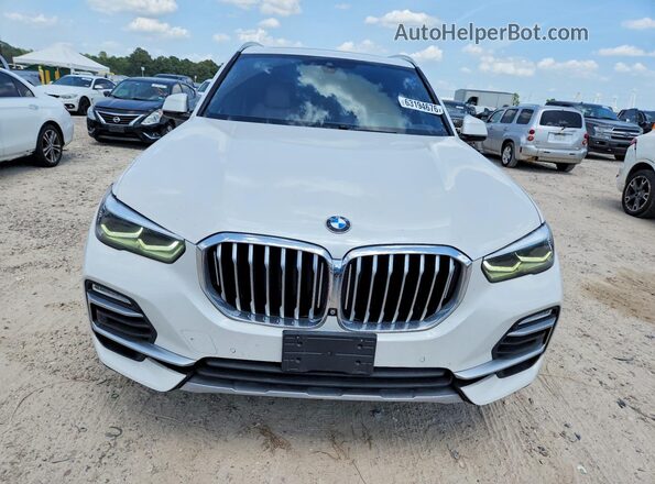 5UXCR6C57KLL13866 2019 BMW X5 White Вид ззаду