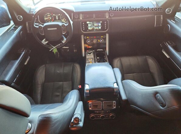 SALGS2EF8GA267479 2016 LAND ROVER RANGE Gray ხელსაწყოთა პანელის ხედი