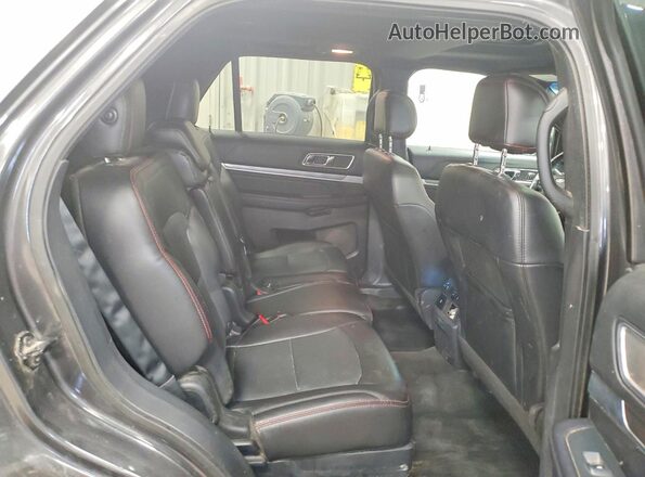 1FM5K8GT0GGD28353 2016 FORD EXPLORER Gray ძრავის განყოფილების ხედი