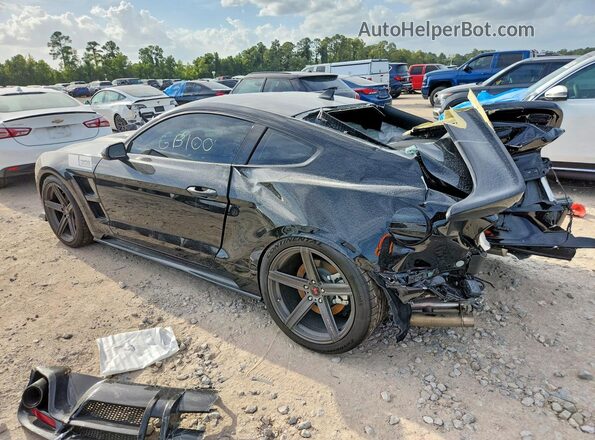 1FA6P8CFXN5144353 2022 FORD MUSTANG Black Tył prawy