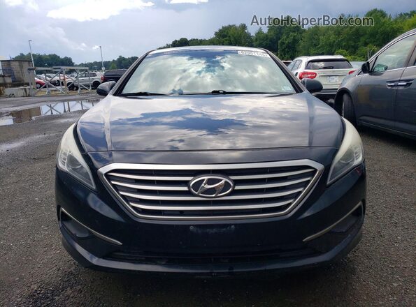 5NPE24AF1GH294922 2016 HYUNDAI SONATA Black Vista trasera