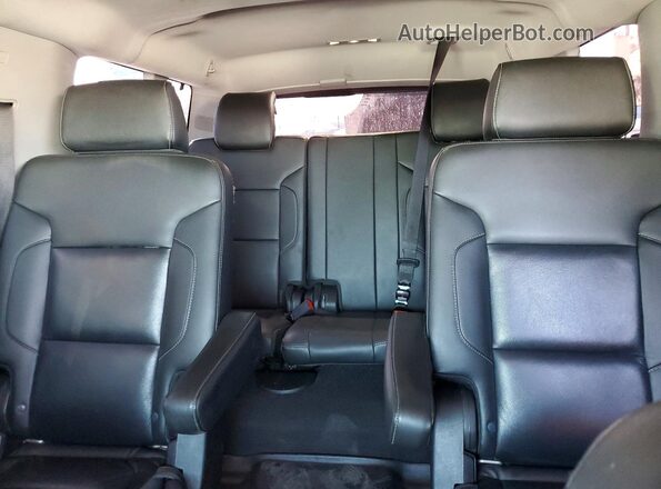 1GNSCHKC5LR189175 2020 CHEVROLET SUBURBAN Black უკანა სალონის ხედი