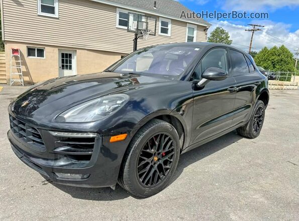 WP1AG2A56HLB55313 2017 PORSCHE MACAN Black Rear left