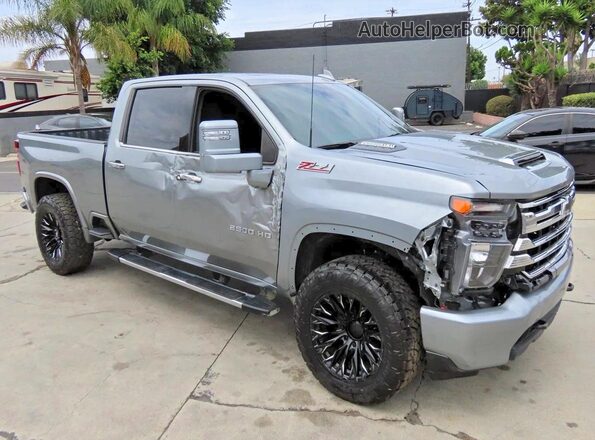 2GC4YPEY7R1111227 2024 CHEVROLET SILVERADO Gray Հետևի ձախ