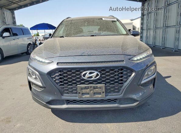 KM8K22AA4LU412971 2020 HYUNDAI KONA Gray უკანა ხედი