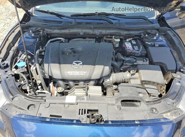 3MZBN1K79HM145618 2017 MAZDA 3 Black Widok komory silnika