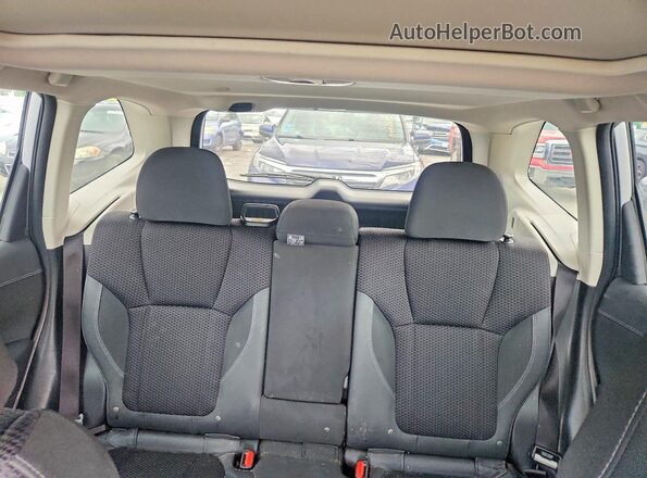 JF2SKAGC9LH473556 2020 SUBARU FORESTER Silver უკანა სალონის ხედი