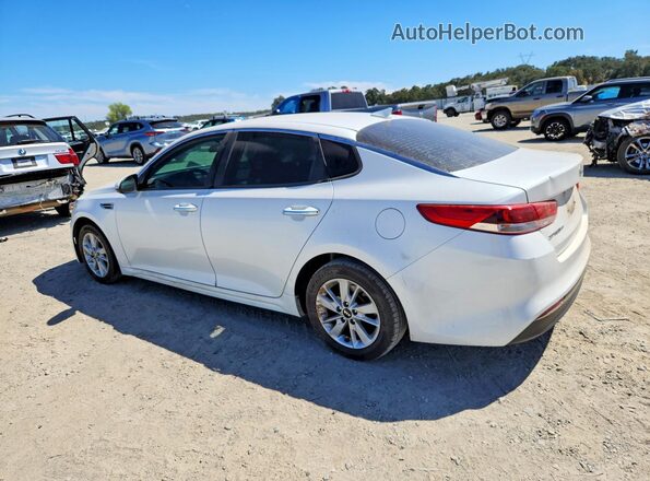 KNAGT4L34G5101006 2016 KIA OPTIMA White Задня права чверть