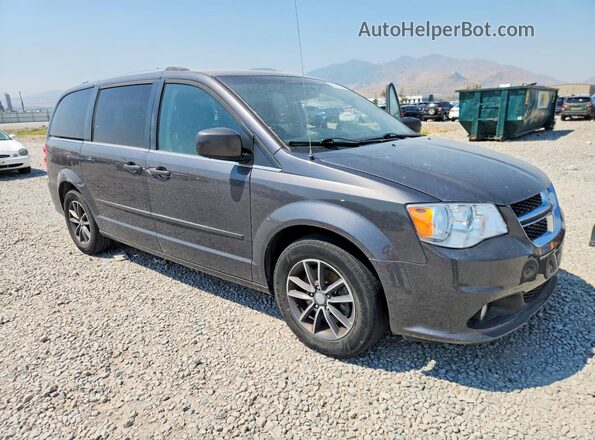 2C4RDGCG4HR783533 2017 DODGE GRAND Charcoal Vista frontal