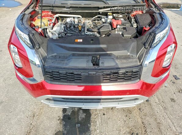 JA4J4UA88NZ079709 2022 MITSUBISHI OUTLANDER Red VIN კოდის სტიკერის ხედი