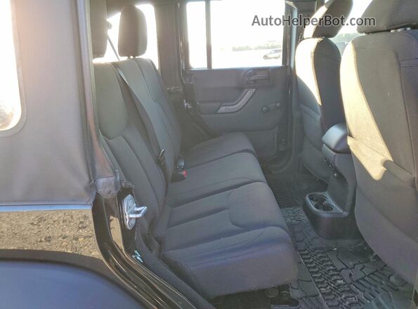 1C4BJWDG8HL630021 2017 JEEP WRANGLER Черный Вид задней части салона
