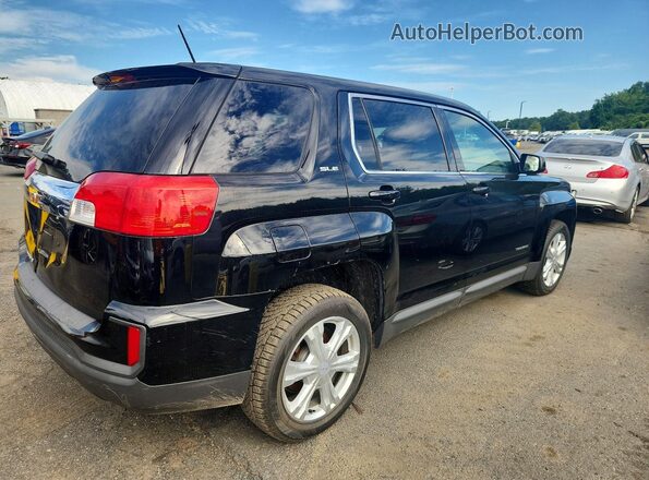 2GKALMEK9H6341093 2017 GMC TERRAIN Black Front right