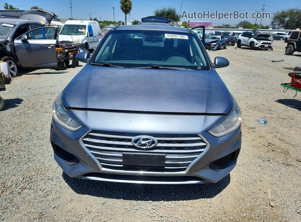 3KPC24A36JE026439 2018 HYUNDAI ACCENT Gray Rear view