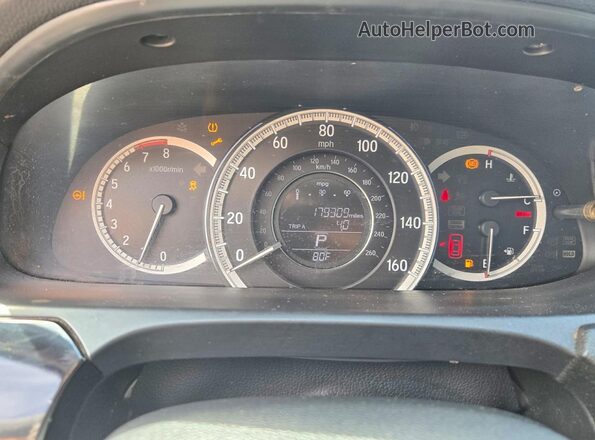 1HGCR2F33GA080447 2016 HONDA ACCORD Black Առջևի վահանակի տեսք