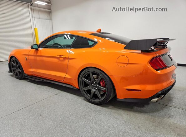 1FA6P8SJ2L5500829 2020 FORD MUSTANG Оранжевый Задняя правая четверть