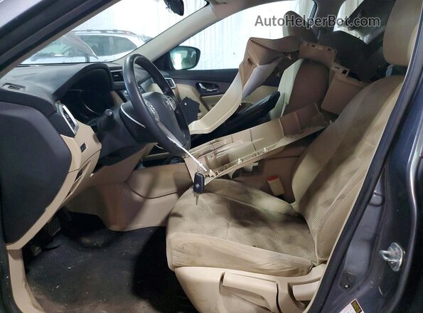 5N1AT2MV9GC923742 2016 NISSAN ROGUE Gray Widok deski rozdzielczej