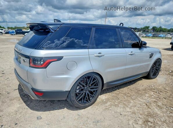 SALWG2RV2JA404583 2018 LAND ROVER RANGE Серебряный Передняя правая четверть