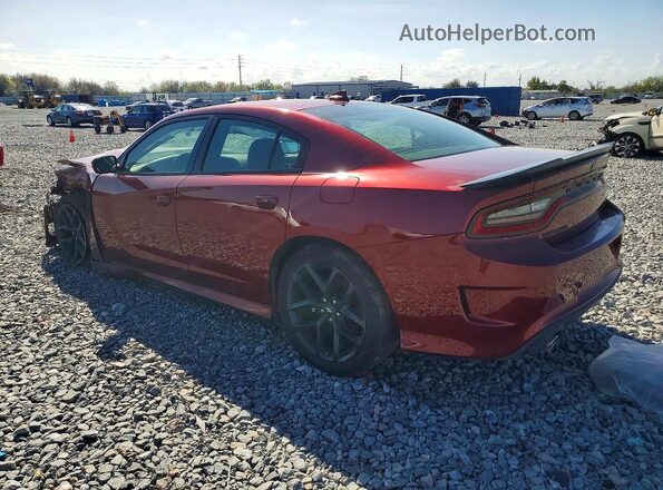 2C3CDXHG9NH224872 2022 DODGE CHARGER Burgundy Rear right