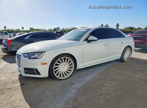 WAUENAF4XHN016256 2017 AUDI A4 White Rear left