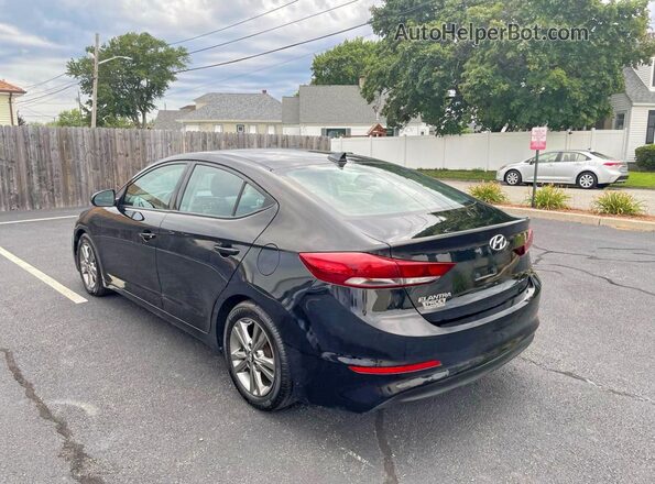 5NPD84LF1HH194151 2017 HYUNDAI ELANTRA Black Front right