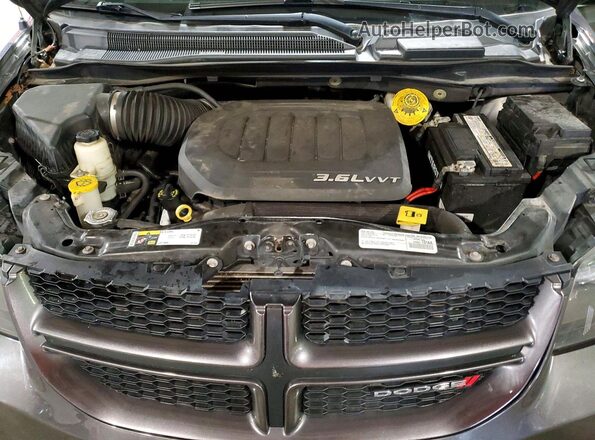 2C4RDGEG5JR249301 2018 DODGE GRAND Серый Вид наклейки с VIN-кодом