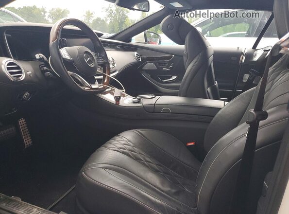 WDDXK8CB9HA024118 2017 MERCEDES-BENZ S White Vista del salpicadero