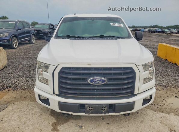 1FTEW1EG2HKC98888 2017 FORD F150 White Widok z tyłu