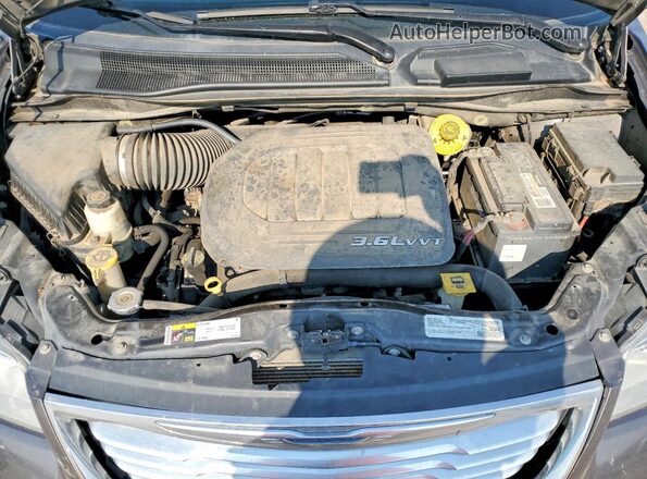 2C4RC1BG8GR165728 2016 CHRYSLER TOWN Charcoal Շարժիչի բաժամունքի տեսք
