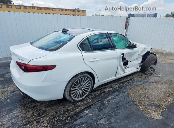 ZARFANBN8L7629553 2020 ALFA ROMEO GIULIA White Przód prawy