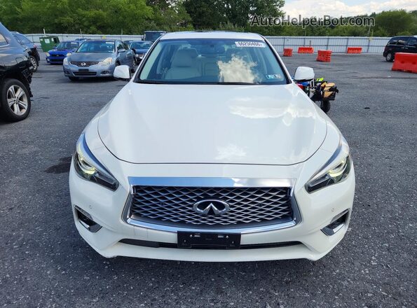 JN1EV7BR8MM752848 2021 INFINITI Q50 Белый Вид сзади