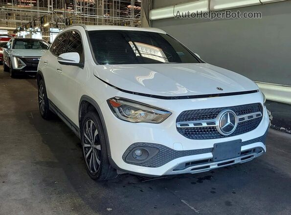 W1N4N4GB3MJ134074 2021 MERCEDES-BENZ GLA White Tył lewy