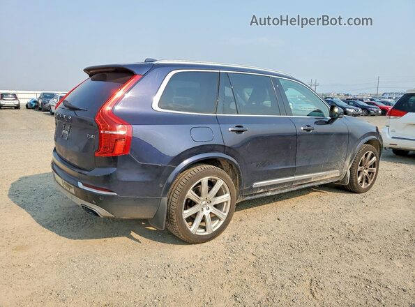 YV4A22PL2G1019113 2016 VOLVO XC90 Blue Delantero derecho