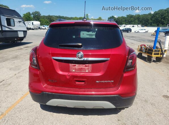 KL4CJASB4KB781105 2019 BUICK ENCORE Красный Вид салона спереди