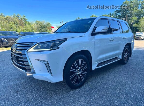 JTJHY7AX8J4264042 2018 LEXUS LX570 White Tył lewy