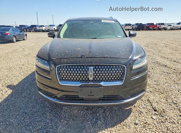 2LMPJ8J92MBL17452 2021 LINCOLN NAUTILUS Black Widok z tyłu