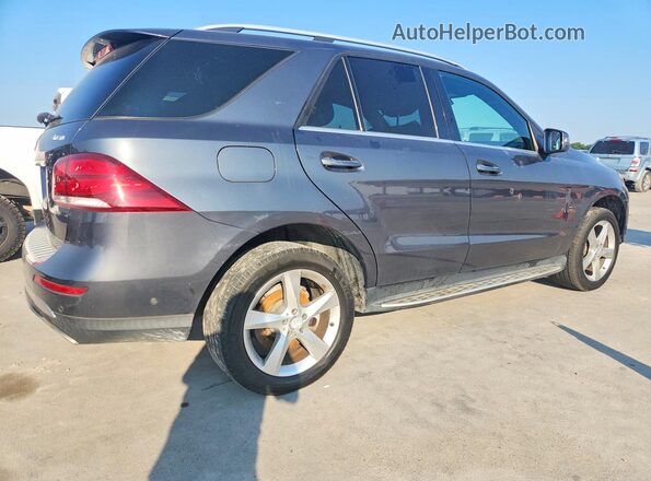 4JGDA5HBXGA777657 2016 MERCEDES-BENZ GLE Серый Передняя правая четверть