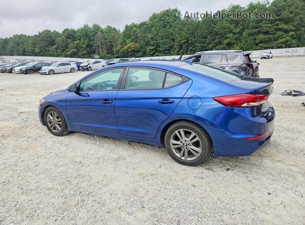 5NPD84LF6HH100992 2017 HYUNDAI ELANTRA Синий Задняя правая четверть