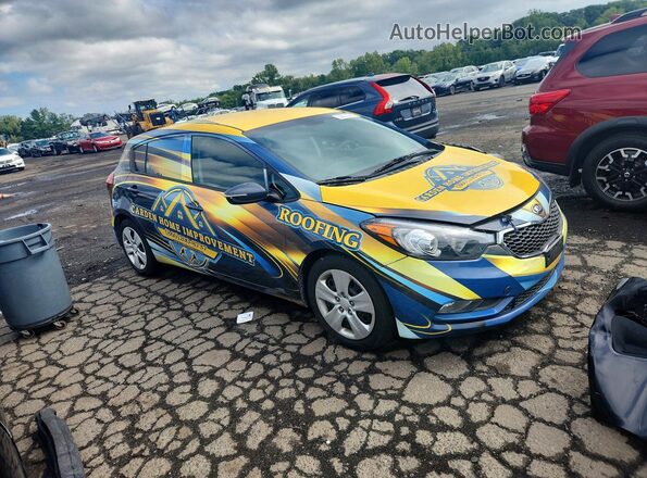 KNAFK5A83G5548669 2016 KIA FORTE Желтый Вид спереди